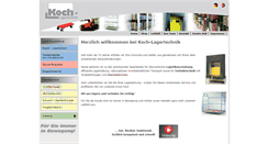 Desktop Screenshot of koch-lagertechnik.de